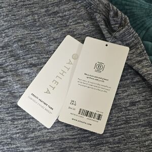 Athleta Breezy Heather Tank - Heathered Blue